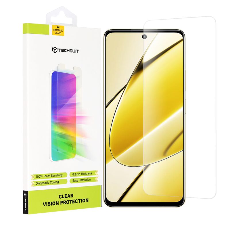 Laptop, Telefoane si Tablete - Telefoane mobile si accesorii - Accesorii Telefoane - Folii protectie telefoane - Glass shield Display pentru Realme 11 5G, Heavy Duty, Y82, Protective glass, Neutral - Infinity.ro