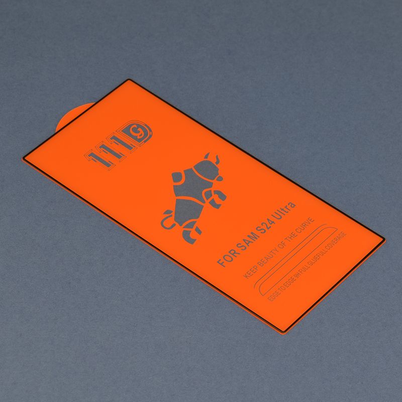 Laptop, Telefoane si Tablete - Telefoane mobile si accesorii - Accesorii Telefoane - Folii protectie telefoane - Glass shield Display pentru Samsung Galaxy S24 Ultra, Base MAG, V49, Protective glass, Deep Dark - Infinity.ro