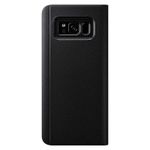 Laptop, Telefoane si Tablete - Telefoane mobile si accesorii - Accesorii Telefoane - Huse telefoane - Husa protectie Clearview, flip, negru, pentru Samsung Galaxy S8 Plus - Infinity.ro