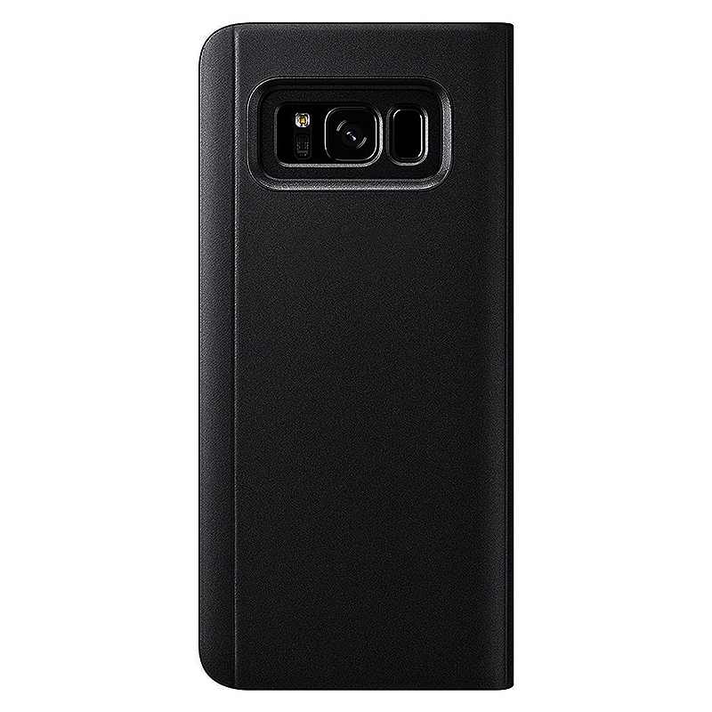 Laptop, Telefoane si Tablete - Telefoane mobile si accesorii - Accesorii Telefoane - Huse telefoane - Husa protectie Clearview, flip, negru, pentru Samsung Galaxy S8 Plus - Infinity.ro