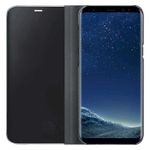 Laptop, Telefoane si Tablete - Telefoane mobile si accesorii - Accesorii Telefoane - Huse telefoane - Husa protectie Clearview, flip, negru, pentru Samsung Galaxy S8 Plus - Infinity.ro