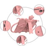 Laptop, Telefoane si Tablete - Tablete si accesorii tablete - Accesorii Tablete - Huse tablete - Roz Pal - Husa de protectie din silicon pentru Apple iPad Air 3 cu curea atasabila si suport tableta - Infinity.ro