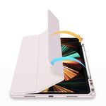 Laptop, Telefoane si Tablete - Tablete si accesorii tablete - Accesorii Tablete - Huse tablete - Husa flip cover roz pentru Apple iPad Pro 12.9 2018/2020/2021 - Protectie stilat - Infinity.ro