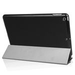 Laptop, Telefoane si Tablete - Tablete si accesorii tablete - Accesorii Tablete - Huse tablete - Husa tip carte pentru iPad Pro 12.9 inch 2021, piele ecologica, Negru - Infinity.ro