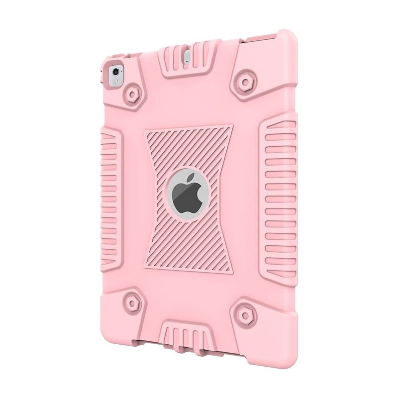 Laptop, Telefoane si Tablete - Tablete si accesorii tablete - Accesorii Tablete - Huse tablete - Husa roz de protectie pentru iPad 5, iPad 6, iPad Air 1 si iPad Air 2, 9.7 inch diagonala - invelis elegant si sigur pentru dispozitivele tale Apple - Infinity.ro