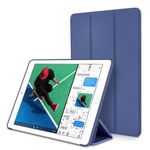 Laptop, Telefoane si Tablete - Tablete si accesorii tablete - Accesorii Tablete - Huse tablete - Husa de protectie tip carte pentru iPad 10 2022, 10.9, realizata dintr-o calitate superioara de piele ecologica, disponibila intr-un elegant albastru - Infinity.ro