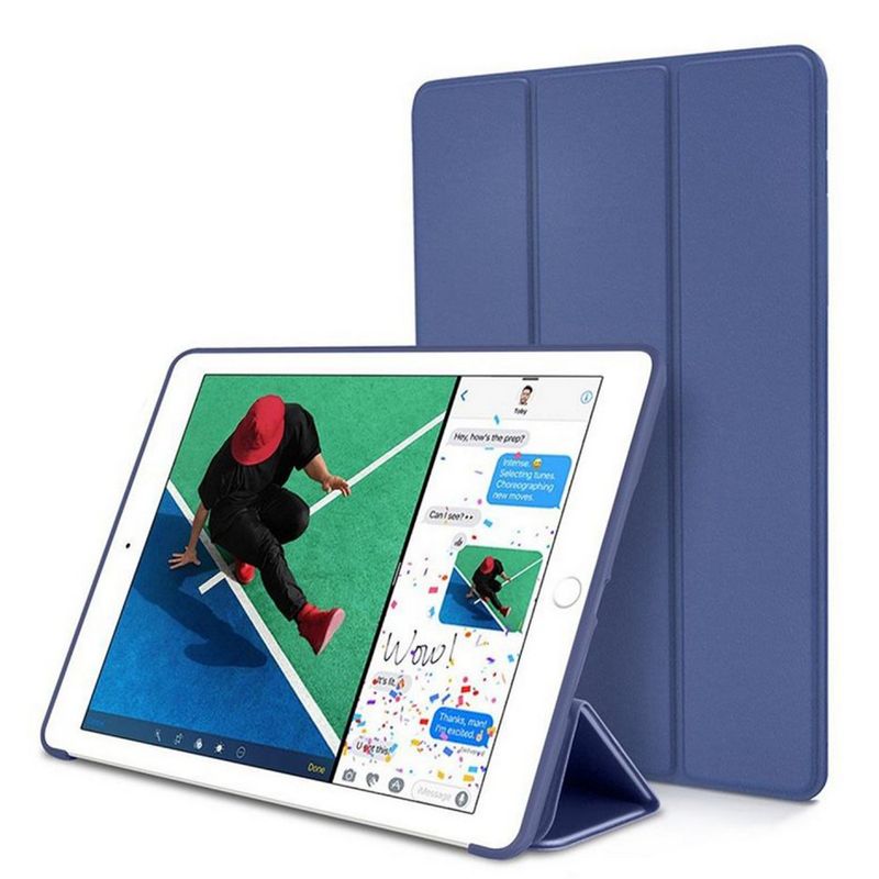 Laptop, Telefoane si Tablete - Tablete si accesorii tablete - Accesorii Tablete - Huse tablete - Husa de protectie tip carte pentru iPad 10 2022, 10.9, realizata dintr-o calitate superioara de piele ecologica, disponibila intr-un elegant albastru - Infinity.ro