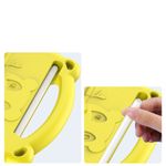 Laptop, Telefoane si Tablete - Tablete si accesorii tablete - Accesorii Tablete - Huse tablete - Invelis de protectie din spuma pentru iPad Mini 6 2021, in culorile galben si negru, cu desen de panda, conceput special pentru copii - Infinity.ro