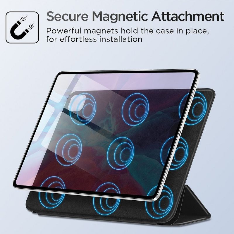 Laptop, Telefoane si Tablete - Tablete si accesorii tablete - Accesorii Tablete - Huse tablete - Protectie flip cover neagra pentru Apple iPad Pro 2018, 11 - Infinity.ro