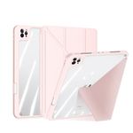 Laptop, Telefoane si Tablete - Tablete si accesorii tablete - Accesorii Tablete - Huse tablete - Smart Flip Cover pentru Apple iPad Pro 11 2018/2020/2021, husa de protectie cu fata detasabila si suport landscape, disponibila intr-un elegant roz - Infinity.ro