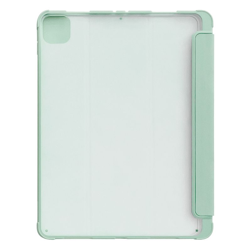 Laptop, Telefoane si Tablete - Tablete si accesorii tablete - Accesorii Tablete - Huse tablete - Husa de protectie Premium Quality cu suport pentru Pen si flip cover pentru Apple iPad Pro 11 (2020/2021) - Culoare: Verde deschi - Infinity.ro