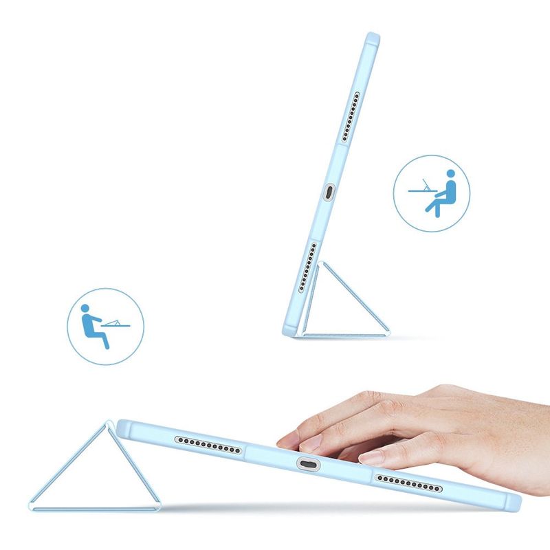 Laptop, Telefoane si Tablete - Tablete si accesorii tablete - Accesorii Tablete - Huse tablete - Flip cover bleu pentru Apple iPad Pro 12.9 2018/2020/2021 - o husa de protectie versatila - Infinity.ro