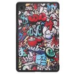 Laptop, Telefoane si Tablete - Tablete si accesorii tablete - Accesorii Tablete - Huse tablete - Protectie eleganta pentru iPad 10.2 inch 2019 - 2021 - husa tip carte din piele ecologica cu model graffiti, disponibila in culori vibrante - Infinity.ro