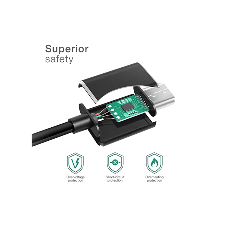 Laptop, Telefoane si Tablete - Telefoane mobile si accesorii - Accesorii Telefoane - Cabluri si adaptoare telefoane - Cablu de incarcare cu mufa USB Type-C, negru, 1m lungime - Infinity.ro