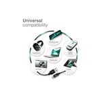 Laptop, Telefoane si Tablete - Telefoane mobile si accesorii - Accesorii Telefoane - Cabluri si adaptoare telefoane - Cablu de incarcare cu mufa USB Type-C, negru, 1m lungime - Infinity.ro