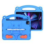 Laptop, Telefoane si Tablete/Tablete si accesorii tablete/Accesorii Tablete/Huse tablete - Husa de protectie din spuma pentru iPad Mini 6 2021 - Stil Panda si culoare Albastru, ideala pentru cei mic - Infinity.ro