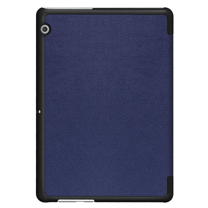 Laptop, Telefoane si Tablete - Tablete si accesorii tablete - Accesorii Tablete - Huse tablete - Husa flip din piele ecologica pentru Huawei MatePad Pro 11 2022, design de birou, albastru - Stil si functionalitate combinate pentru tableta ta - Infinity.ro