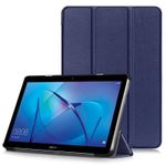 Laptop, Telefoane si Tablete - Tablete si accesorii tablete - Accesorii Tablete - Huse tablete - Husa flip din piele ecologica pentru Huawei MatePad Pro 11 2022, design de birou, albastru - Stil si functionalitate combinate pentru tableta ta - Infinity.ro