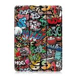 Laptop, Telefoane si Tablete - Tablete si accesorii tablete - Accesorii Tablete - Huse tablete - Husa tip carte Multicolor pentru iPad Pro 11, 2018-2021, din piele ecologica cu design graffit - Infinity.ro