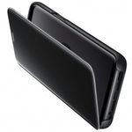 Laptop, Telefoane si Tablete - Telefoane mobile si accesorii - Accesorii Telefoane - Huse telefoane - Husa de protectie eleganta pentru Samsung Galaxy S20 FE si S20 FE 5G, Clear view Flip cover culoare Negru - Infinity.ro