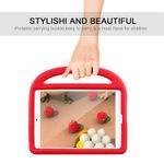 Laptop, Telefoane si Tablete - Tablete si accesorii tablete - Accesorii Tablete - Huse tablete - Husa de protectie Felman's, compatibil cu Apple iPad 2019, 10.2 inch, Rosu - Infinity.ro