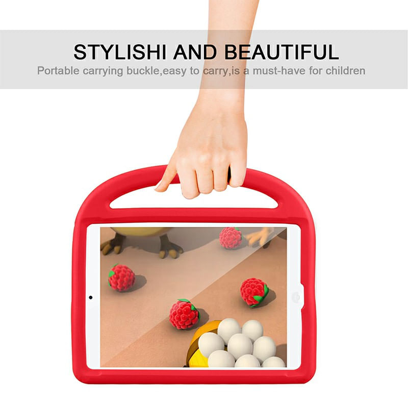 Laptop, Telefoane si Tablete - Tablete si accesorii tablete - Accesorii Tablete - Huse tablete - Husa de protectie Felman's, compatibil cu Apple iPad 2019, 10.2 inch, Rosu - Infinity.ro