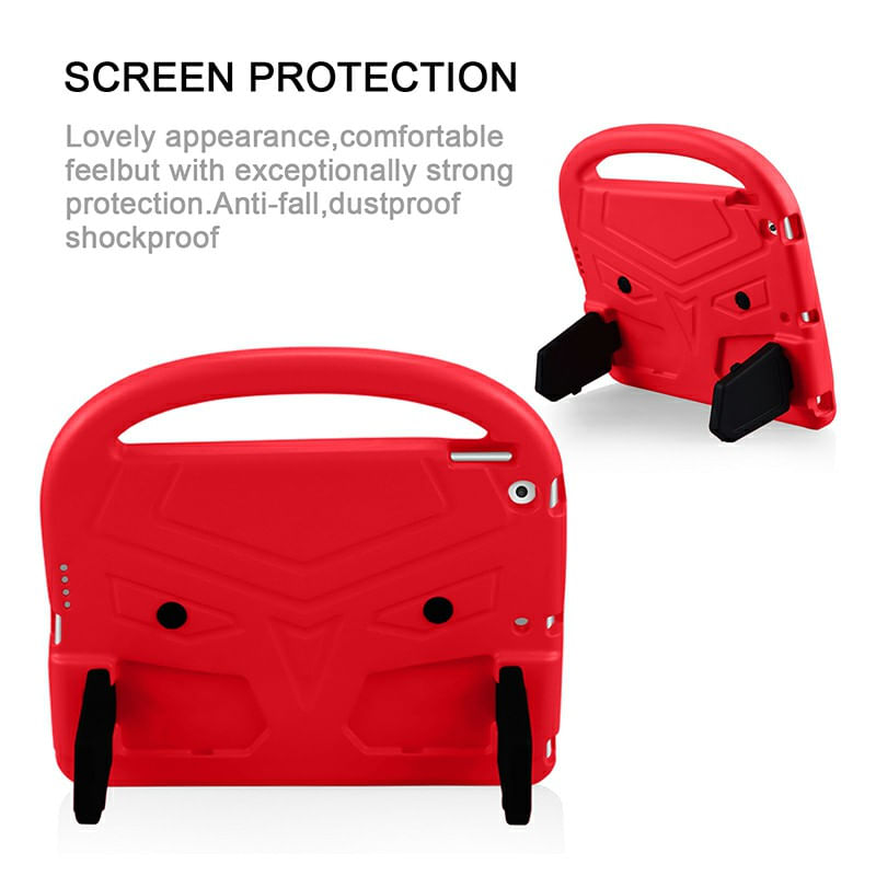 Laptop, Telefoane si Tablete - Tablete si accesorii tablete - Accesorii Tablete - Huse tablete - Husa de protectie Felman's, compatibil cu Apple iPad 2019, 10.2 inch, Rosu - Infinity.ro