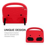 Laptop, Telefoane si Tablete - Tablete si accesorii tablete - Accesorii Tablete - Huse tablete - Husa de protectie Felman's, compatibil cu Apple iPad 2019, 10.2 inch, Rosu - Infinity.ro