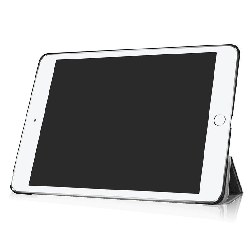 Laptop, Telefoane si Tablete - Tablete si accesorii tablete - Accesorii Tablete - Huse tablete - Husa tip carte Felman's, pentru iPad Mini 6 (2021), din piele ecologica, Negru - Infinity.ro