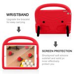Laptop, Telefoane si Tablete - Tablete si accesorii tablete - Accesorii Tablete - Huse tablete - Husa de protectie Felman's, compatibil cu Apple iPad 2019, 10.2 inch, Rosu - Infinity.ro