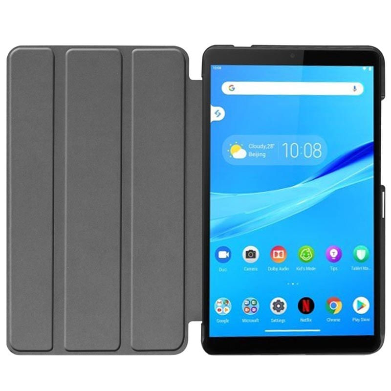Laptop, Telefoane si Tablete - Tablete si accesorii tablete - Accesorii Tablete - Huse tablete - Husa practica tip carte pentru tableta Lenovo Tab M10 FHD PLUS (TB-X606F) 10.3 inch, fabricata din piele ecologica, cu un model colorat graffiti - Infinity.ro