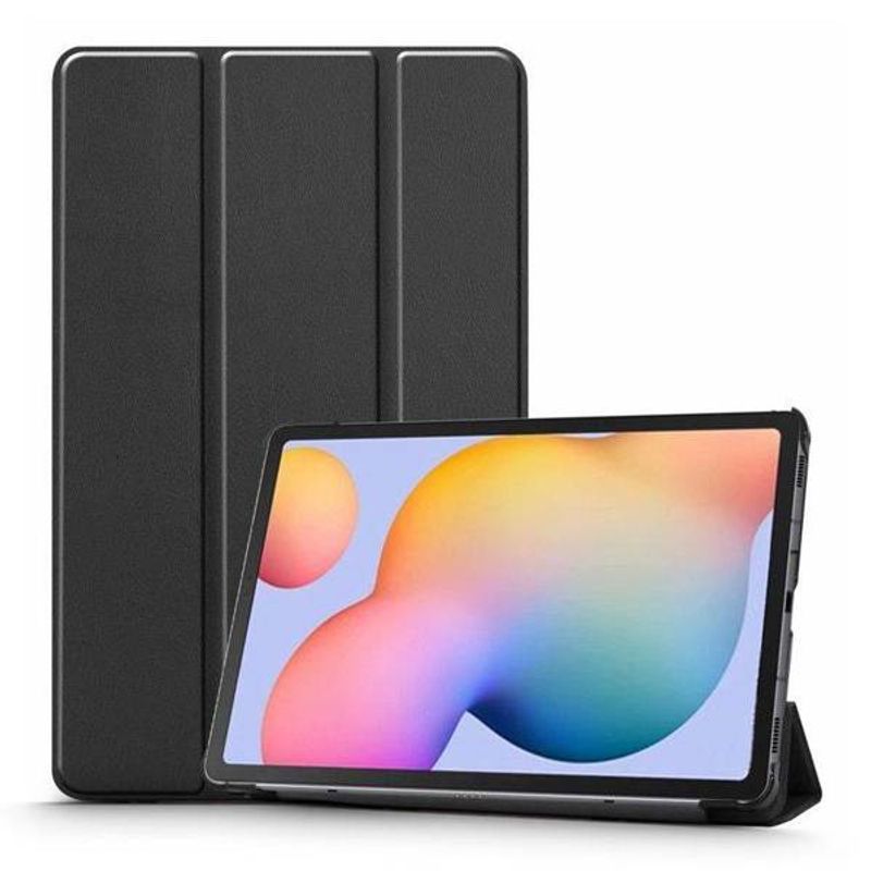 Laptop, Telefoane si Tablete - Tablete si accesorii tablete - Accesorii Tablete - Huse tablete - Husa SmartCase compatibila cu Samsung Galaxy Tab S6 Lite 10.4 2020/2022, Negru mat - Infinity.ro