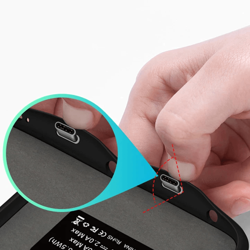 Laptop, Telefoane si Tablete - Telefoane mobile si accesorii - Accesorii Telefoane - Huse telefoane - Husa pentru Samsung Galaxy S9 cu Baterie de 5000mAh, Power Pro, R200, Black - Infinity.ro