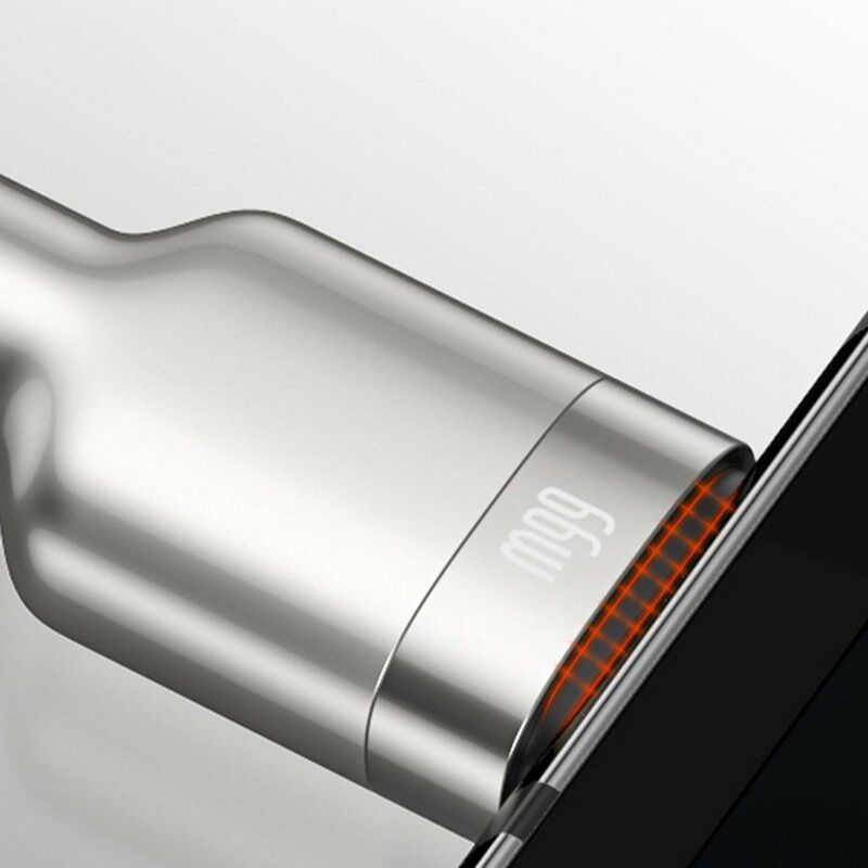 Laptop, Telefoane si Tablete - Telefoane mobile si accesorii - Accesorii Telefoane - Cabluri si adaptoare telefoane - Cablu USB to Type-C, Super Fast Charging, 66W, 6A, 25cm, O52, Nailon,Zinc, Baseus Cafule Series Metal CAKF000001, O52, Nailon,Zinc, Black - Infinity.ro