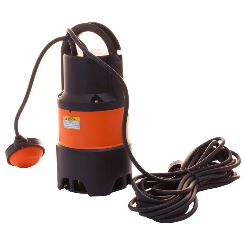 Casa si Gradina - Gradinarit si plante - Instalatii si accesorii pentru irigatii - Pompe apa - Pompa submersibila apa murdara Ruris Aqua 9, 750 W, 12.5 m³/h debit apa, 8 m inaltime refulare, 35°C temperatura maxima - Infinity.ro