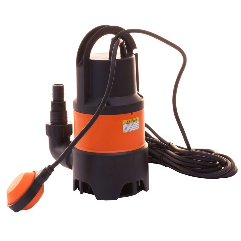 Casa si Gradina - Gradinarit si plante - Instalatii si accesorii pentru irigatii - Pompe apa - Pompa submersibila apa murdara Ruris Aqua 9, 750 W, 12.5 m³/h debit apa, 8 m inaltime refulare, 35°C temperatura maxima - Infinity.ro