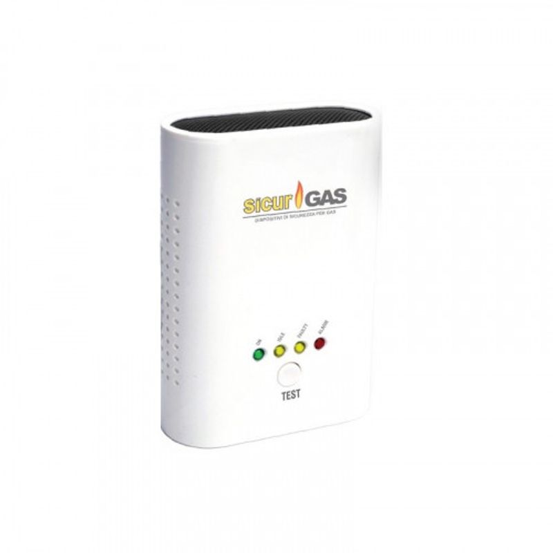 Casa si Gradina - Electrice - Smart Home - Centrale si module smart home - Detector de gaz SICURGAS cu Electrovalva 3/4 - Infinity.ro