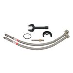 Casa si Gradina - Sanitare - Chiuveta bucatarie si accesorii - Baterii bucatarie - Baterie bucatarie pipa flexibila GRI ERMETIQ ER-A208G - Infinity.ro