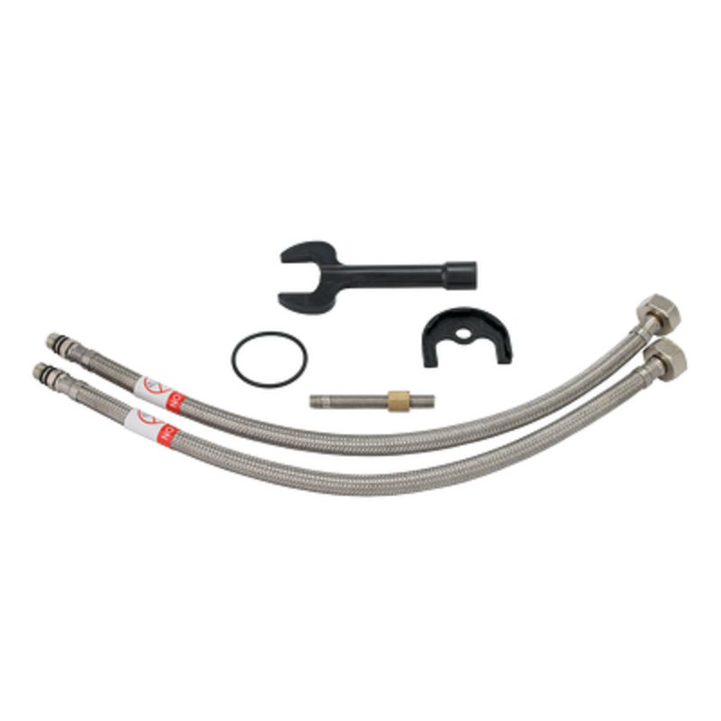 Casa si Gradina - Sanitare - Chiuveta bucatarie si accesorii - Baterii bucatarie - Baterie bucatarie pipa flexibila GRI ERMETIQ ER-A208G - Infinity.ro