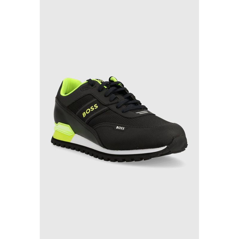 Fashion, accesorii si bijuterii - Barbati - Incaltaminte barbati - Sneakers si tenisi barbati - Pantofi sport Hugo Boss Parkour 50493222 39 EU Negru - Infinity.ro