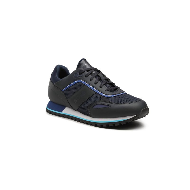 Fashion, accesorii si bijuterii - Barbati - Incaltaminte barbati - Sneakers si tenisi barbati - Pantofi sport Hugo Boss Parkour-L 50485704 41 EU Albastru inchis - Infinity.ro