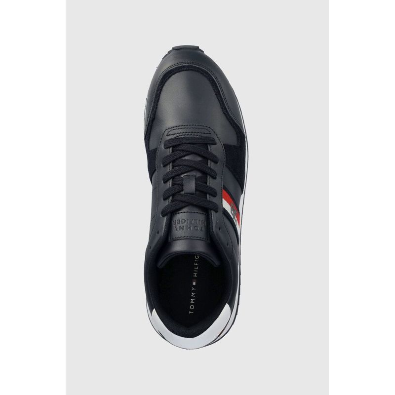 Fashion, accesorii si bijuterii - Barbati - Incaltaminte barbati - Sneakers si tenisi barbati - Pantofi sport Tommy Hilfiger FM0FM04714 44 EU Albastru - Infinity.ro
