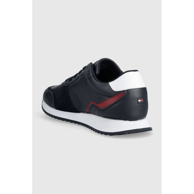 Fashion, accesorii si bijuterii - Barbati - Incaltaminte barbati - Sneakers si tenisi barbati - Pantofi sport Tommy Hilfiger FM0FM04714 44 EU Albastru - Infinity.ro