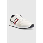 Fashion, accesorii si bijuterii - Barbati - Incaltaminte barbati - Pantofi barbati - Pantofi sport Tommy Hilfiger FM0FM04714 42 EU Alb - Infinity.ro