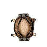 Fashion, accesorii si bijuterii - Femei - Accesorii femei - Genti si rucsacuri femei - Geanta Guess Alva (Pz) HWPZ86 76060 BNL 33.5 x 19 x 12 cm Negru/Maro - Infinity.ro