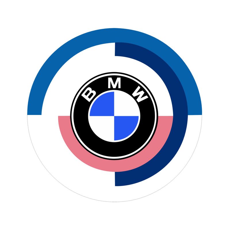Auto si Moto - Electrice auto - Iluminare si semnalizare - Lumini ambientale - Set de 2 lampi led Logo aniversar BMW portiera / usa auto Xentech Light - Infinity.ro
