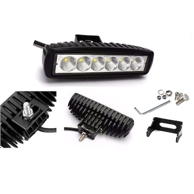 Market - Tutun si tigari - Tutun, tigari si trabucuri - Proiector LED Auto Flexzon, Offroad 18W 12V - 24V, 1080 Lumeni, Dreptunghiular, Flood Beam - Infinity.ro