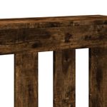 Casa si Gradina - Termice - Calorifere si accesorii - Accesorii calorifere - Masca de calorifer, stejar fumuriu, 104x20x82 cm lemn prelucrat, design lamele verticale - Infinity.ro