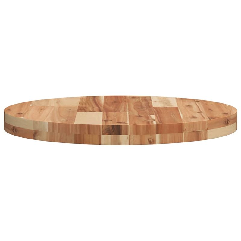 Casa si Gradina - Mobilier - Feronerie si accesorii mobila - Blat de masa rotund, diametru 50x4 cm, lemn masiv de acacia, finisat în ulei - Infinity.ro