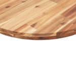 Casa si Gradina - Mobilier - Feronerie si accesorii mobila - Blat de masa rotund, diametru 50x4 cm, lemn masiv de acacia, finisat în ulei - Infinity.ro